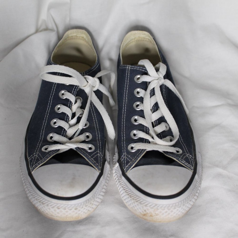 Navy Blue Women's Converse